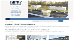 Desktop Screenshot of knipping-klima.de